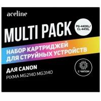 Набор картриджей Canon PG-440XL BK Черный + CL-441XL Color многоцветный (2шт) для Canon PIXMA MG3140, Canon PIXMA-MG2140, и тд