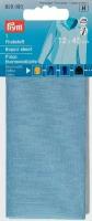 Ткань для заплаток термоклеевая "Хлопок" 12*45см, 100% хлопок, голубой PRYM 929393