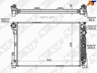 SAT MB0009-07-D Радиатор Mercedes-Benz C-Class 07-15 / E-Class 09-17 / CLS-Class 10-14 / GLK-Class 08-15