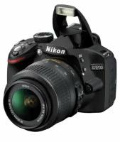 Фотоаппарат Nikon D3200 Kit AF-S DX NIKKOR 18-55mm f/3.5-5.6G VR, черный