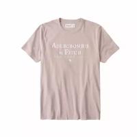 Футболка с надписью Abercrombie Fitch NY CITY coral 10953 (L)