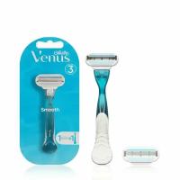 Женская бритва Venus Smooth + сменная кассета, Gillette, 1 шт