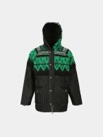 Парка Andersson Bell Nordic Knit Patch Quilted
