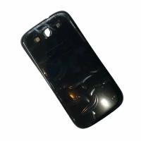 Задняя крышка для Samsung i9300 Galaxy S3 (Цвет: черный)