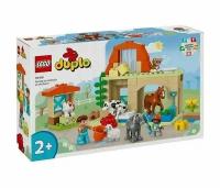 Конструктор LEGO DUPLO Уход за животными на ферме (Lego 10416)