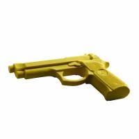 Макет пистолета тренировочный резиновый желтый от бренда WACOKU