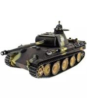 Р/У танк Taigen 1/16 Panther type G (Германия) HC версия, башня на 360, подшипники в ред., V3 2.4G RTR, TG3879-1GHC3.0