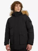 Парка Camel Men's jacket, размер 46, черный