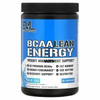 EVLution Nutrition, BCAA LEAN ENERGY, Weight Management Support, Blue Raz, 10.69 oz (303 g)