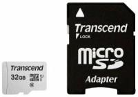 Карта памяти microSD 32 ГБ Transcend Class 10 300S ( TS32GUSD300S-A )