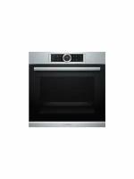 Встраиваемый электрический духовой шкаф Bosch HBG655BS1M Series 8, 595x594x548, 71 л, 3600 Вт 13 режимов гриль EcoClean 4D HotAir 10 автопрограмм