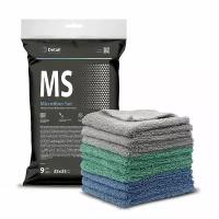 Набор микрофибр полотенец MS MICROFIBER SET 9ШТ