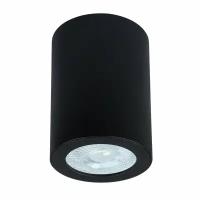 Точечный накладной светильник Arte Lamp TINO A1468PL-1BK / GU10 / 1х35Вт / IP44 / чёрный