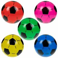 Мяч 1toy Футбол ПВХ 23 см, цвета в ассортименте, в сетке