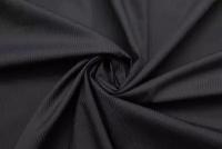 Ткань Хлопок-жаккард Nino тёмно-серый в узкую жаккардовую полоску, 190 г/пм, ш152см, 0,5 м