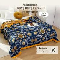 Плед Muslin blanket 220х250см муслиновый Евро макси