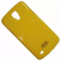 Чехол Samsung i9295 (Galaxy S4 Active) задняя крышка пластик лакированный SGP Case Ultra Slider <желтый>