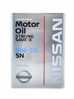 Nissan sn strong save x sae 5w30 4 л (klan3-05304)