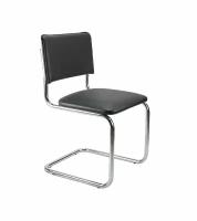 Комплект конференц-стульев Сильвия Riva Chair Черный/Хром (5 шт)