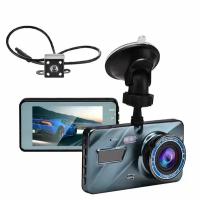 Автомобильный видеорегистратор с камерой заднего вида Р03 Dual Lens Vehicle BlackBOX DVR