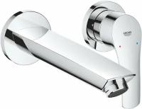 Смеситель Grohe EUROSMART 29338003 для раковины настенный, 2 отверстия (хром)