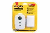 Звонок беспроводной 61 270 NDB-D-AC02-1V1-WH Navigator 61270