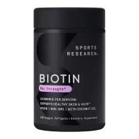 Sports Research Biotin капс., 10000 мкг, 100 г, 120 шт