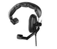 Beyerdynamic DT 108 Головная гарнитура с одним наушником и динамическим микрофоном, 200/400 Ом, цвет черный. Поставляется без кабеля