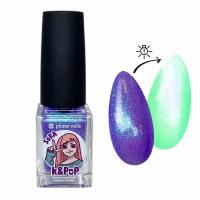 Лак для ногтей Planet Nails флуоресцентный K&PoP SoRa №263 10 мл арт.13263