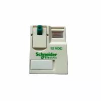 Реле Schneider Electric Zelio Relay RXM2AB1JD с 2 перекидными контактами (2CO) и кнопкой "тест" с напряжением катушки 12В DC, 1 шт