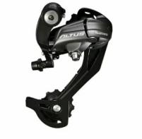 Задний переключатель Shimano Altus M370 SGS 9 скоростей черный