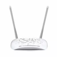 Wi-Fi роутер TP-Link TD-W8961N, 300 Мбит/с, 4 порта 100 Мбит/с, белый