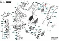 Рычаг-рукоятка для Bosch Rotak 32, Rotak 34, Rotak 37, ARM 32, ALR 900 (F016L66238)