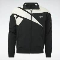 Куртка Reebok унисекс, Размер:XL, Цвет:черный/черный, Модель:CL F FR TRACKTOP