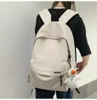 Рюкзак женский, рюкзак городской легкий белый для девочек детский спортивный для ноутбука
