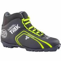 Ботинки лыжные TREK Level1 SNS черный/ лого неон 36
