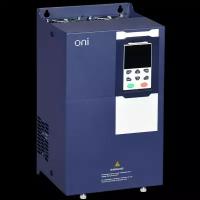 ONI Преобразователь частоты K750 380В 3 фазы, мощность 18-22кВт 37-45А, IP20 (K750-33-1822TM)