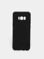Samsung Galaxy S8 G950 Силиконовый чёрный чехол для Самсунг галакси с8 бампер накладка