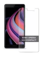 Противоударное защитное стекло на Sony Xperia XZ2 compact / Сони Xperia XZ2 compact без рамки