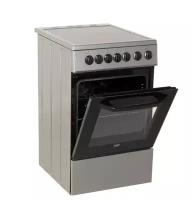 Электрическая плита BEKO FFSE 57114 GS 7786986786, серебристый