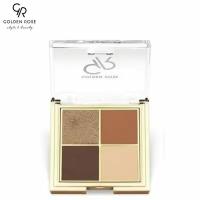 Тени для век GOLDEN ROSE QUATTRO EYESHADOW PALETTE 004