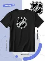 Футболка логотип nhl-национальная хоккейная лига