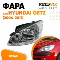 Фара левая Hyundai Getz (2006-2011) с электрокорректором