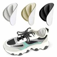 Подпяточник для обуви 2 штуки, пяткоудерживатели, вкладыши от мозолей, запяточник в туфли и кроссовки, уменьшение размера