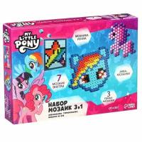 Набор мозаек 3 в 1, Авквамозайка, Темпомозайка и Ева, My little pony