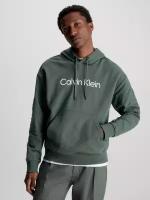 Свитшот для мужчин CALVIN KLEIN, Цвет: хаки, Размер: XL