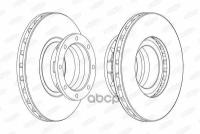 Bcr187a_диск Торм! Задн. вентил 335X34/111 8Xm12x1.5 Mb Atego 612/4/5.812/4/5.712/5.812-23.917/23 Beral арт. BCR187A