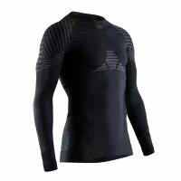 Футболка X-BIONIC: Invent® 4.0 Shirt Round Neck LG SL Men (M, Black/Charcoal)