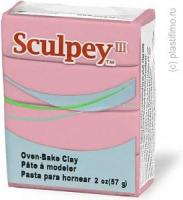 Полимерная глина Sculpey III 303 (бледно-розовый) 57г