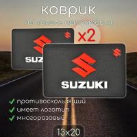 Противоскользящий коврик на панель автомобиля, держатель для телефона, нескользящий коврик X2 SUZUKI сузуки